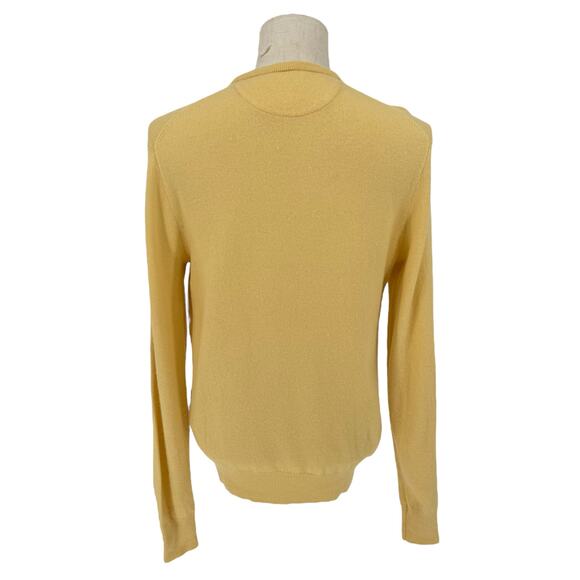 Vintage Polo Ralph Lauren Pullover Wool Sweater Butter Yellow Men's - Picture 2 of 12